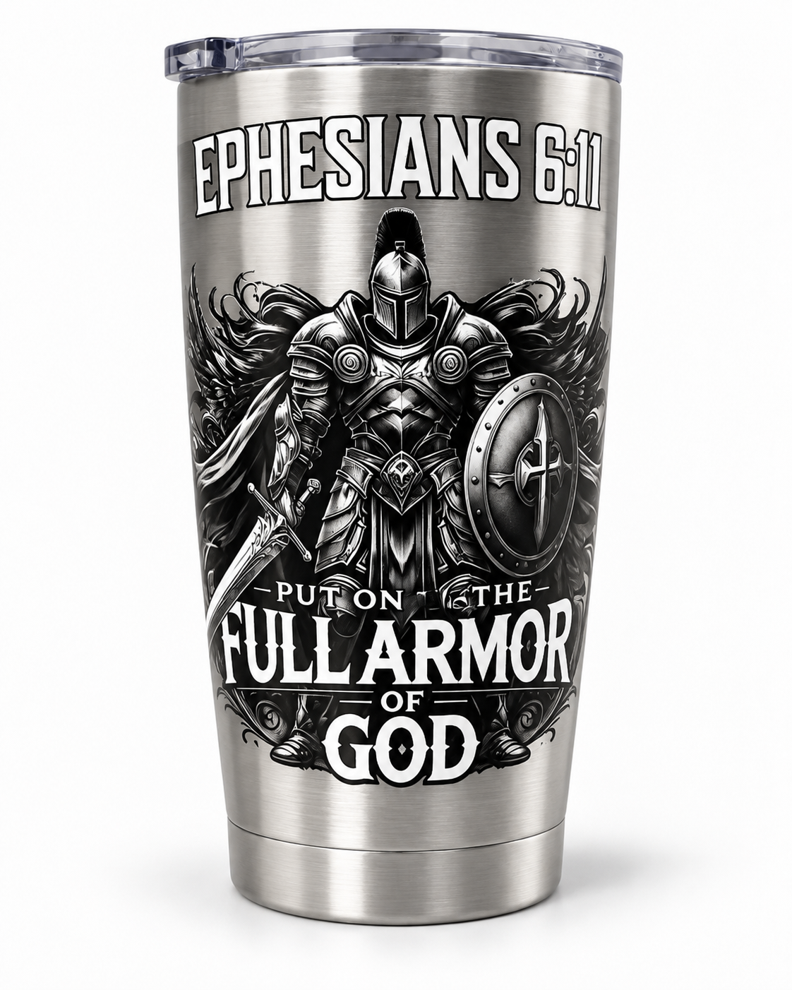 Ephesians 6:11 Full Armor of God 20 oz Tumbler